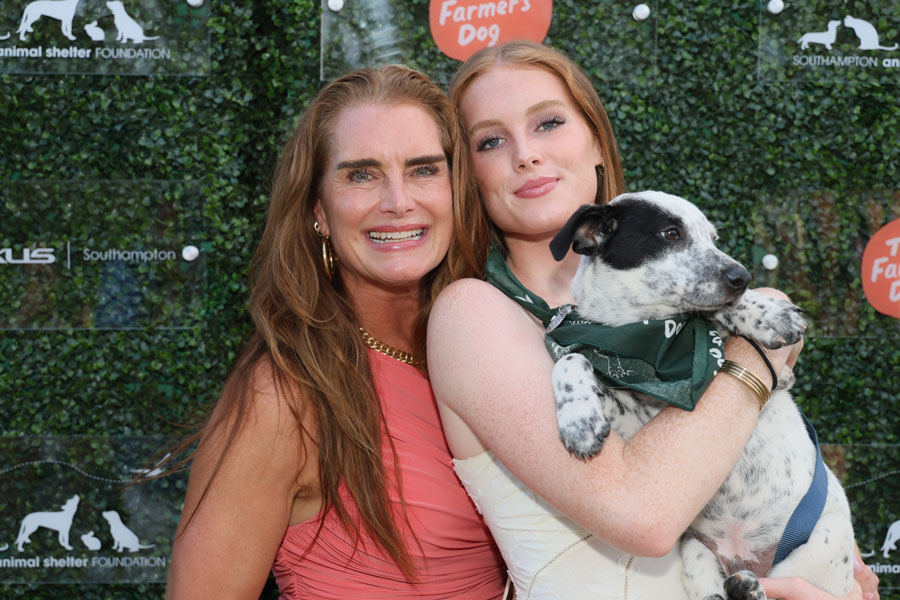 Brooke Shields, Grier Henchy (Photo Credit: Society Allure / Rob Rich)