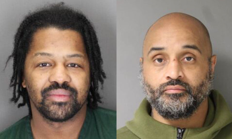 Dwayne Jones, 46, of Central Islip (right), was sentenced to four to eight years in prison after he and his co-defendant, Randy Woods, 38, of Wyandanch, pleaded guilty for stealing tires and rims from 114 vehicles during the course of more than a year.  I